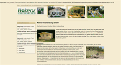 Desktop Screenshot of holzhandlung-raters.de